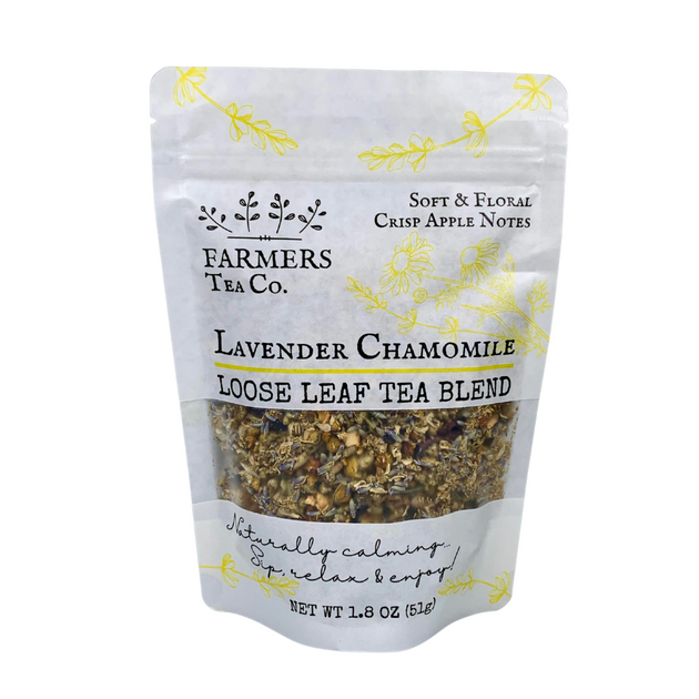 FARMERS Tea Co. Lavender Vanilla Chai Tea, Loose Leaf Tea Blend