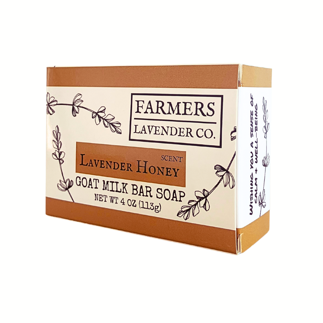 Lavender Honey Goat Milk Bar Soap