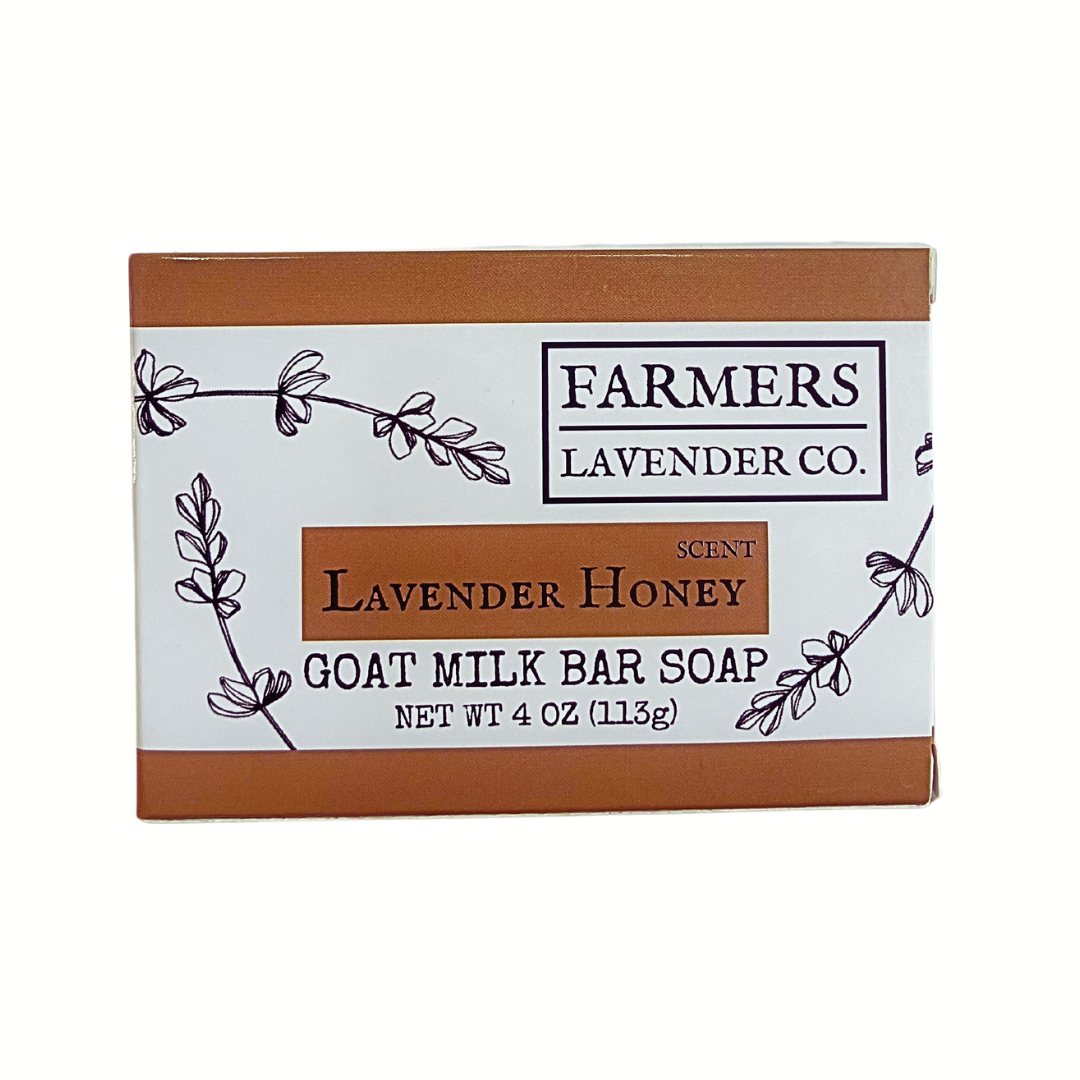 Lavender Honey Goat Milk Bar Soap