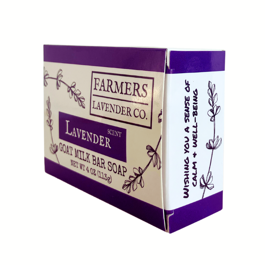 Lavender Goat Milk Bar Soap