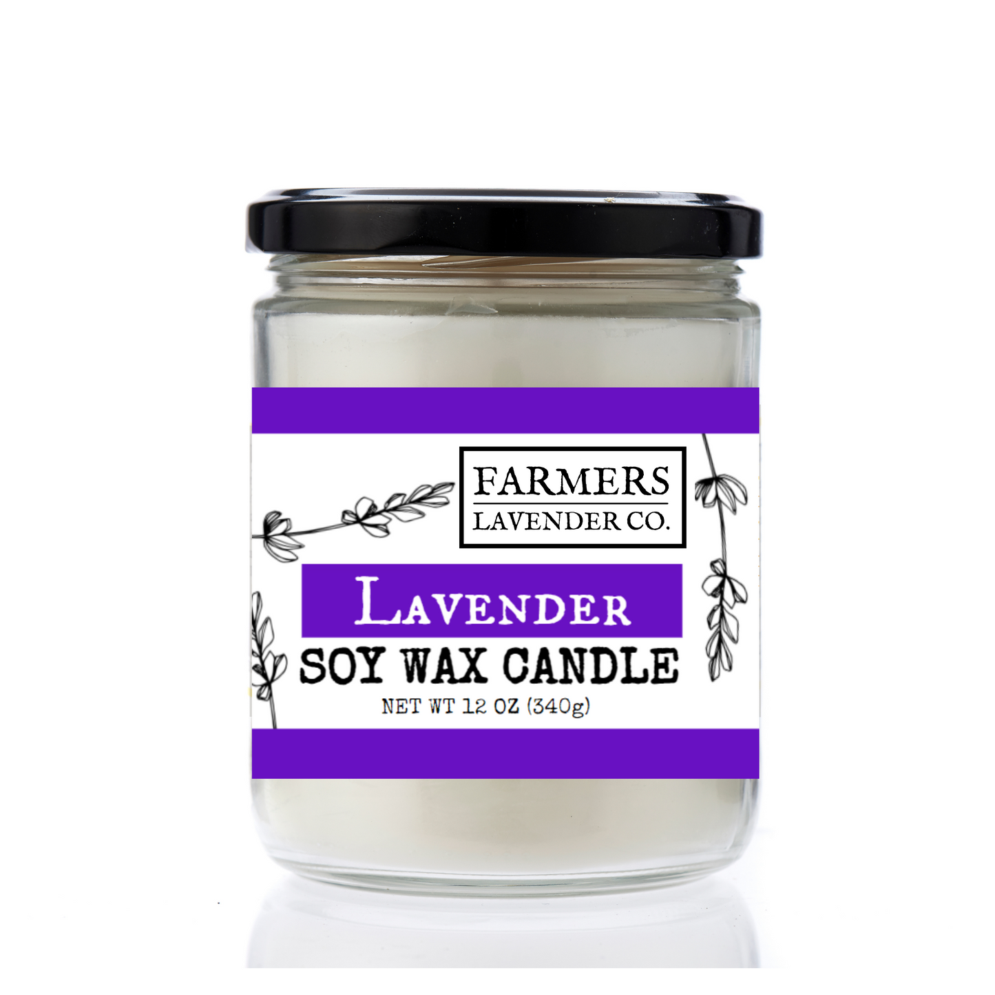 Lavender Soy Wax Candle