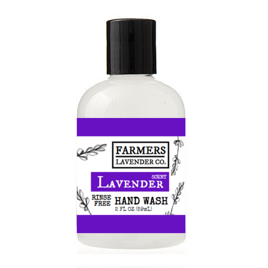 Lavender Rinse Free Hand Wash 2 FL OZ