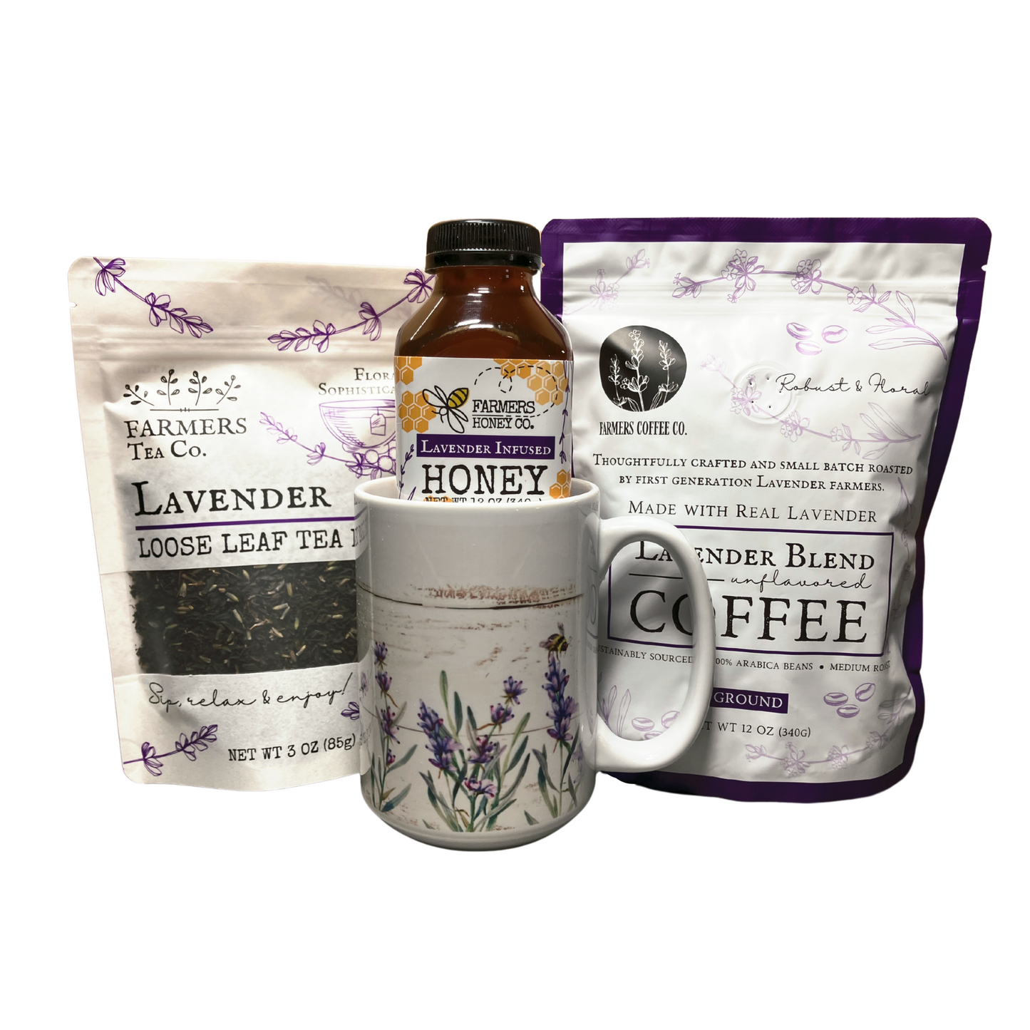 Coffee, Tea & Honey Gift Box