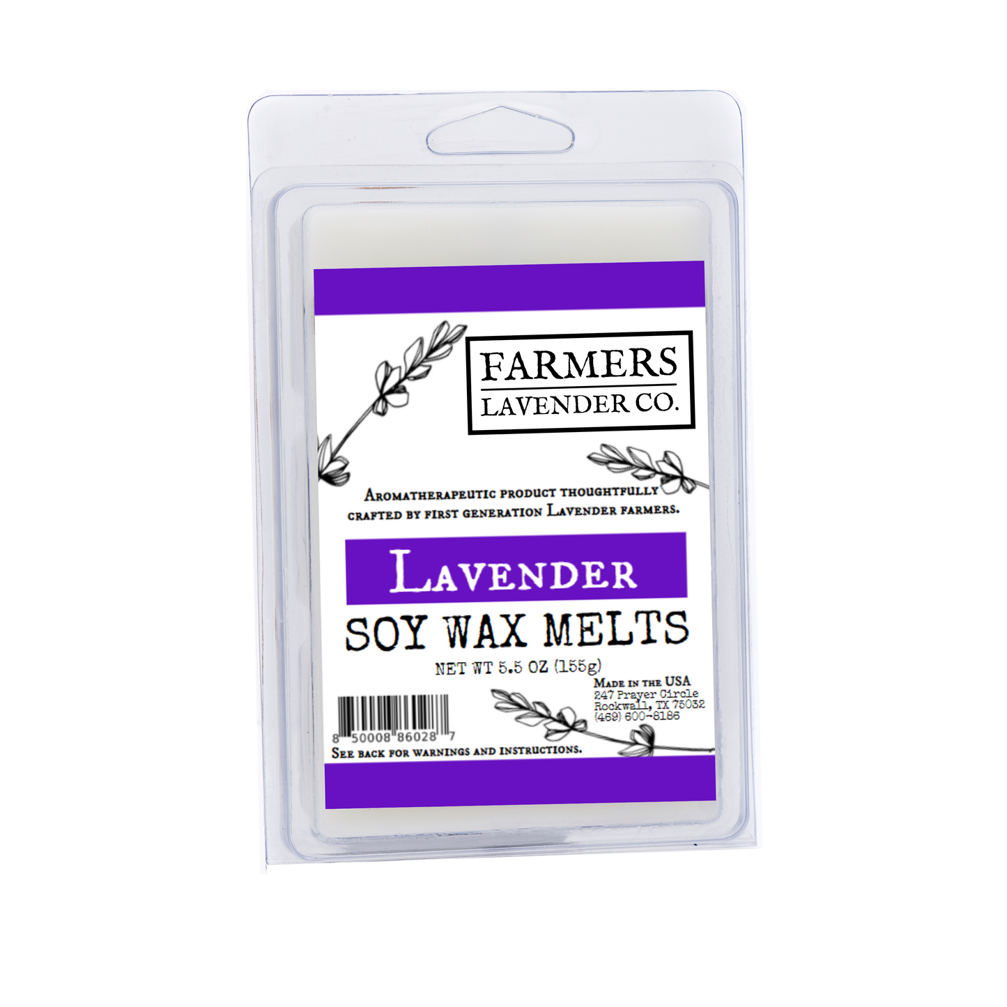 Lavender Soy Wax Melts